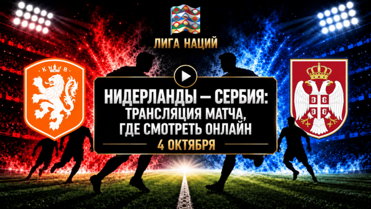 Нидерланды — Сербия: где смотреть матч и во сколько начало