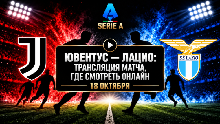 Ювентус — Лацио: где смотреть матч и во сколько начало