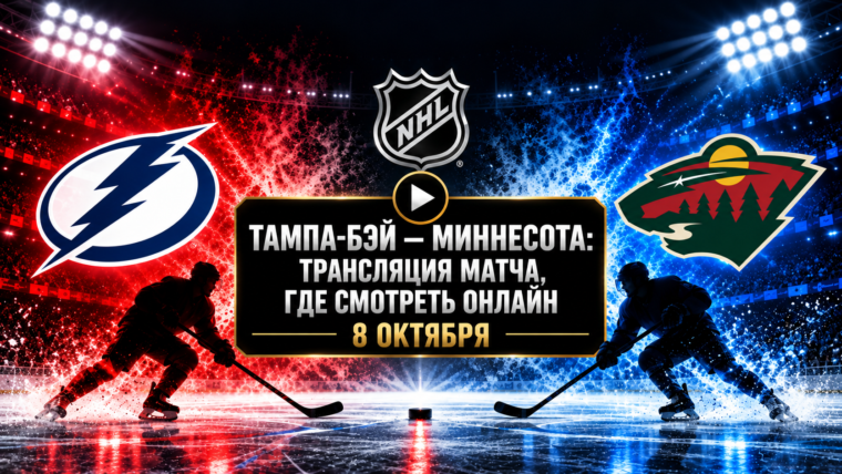 Тампа-Бэй — Миннесота: где смотреть матч и во сколько начало