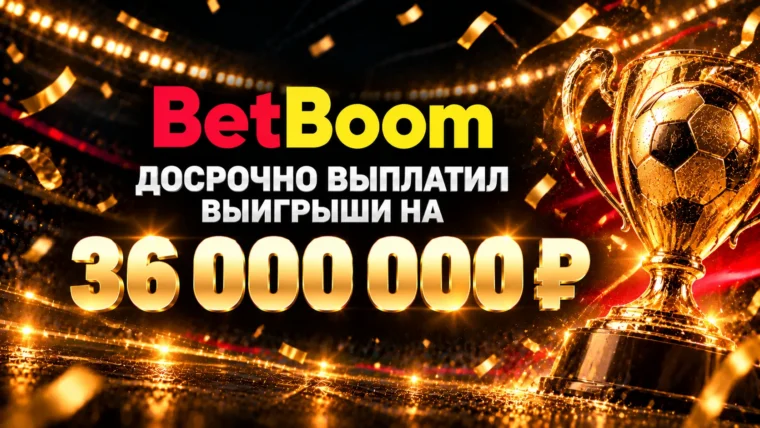 BETBOOM выплатил более 36 млн рублей за ставки на Фенербахче и Вильярреал